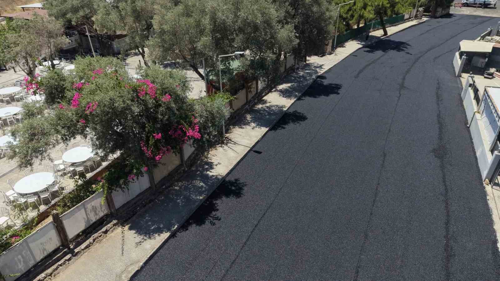 Bergamut Caddesi ile Derviş Görgün Caddesi’nde çalışmalar tamamlandı