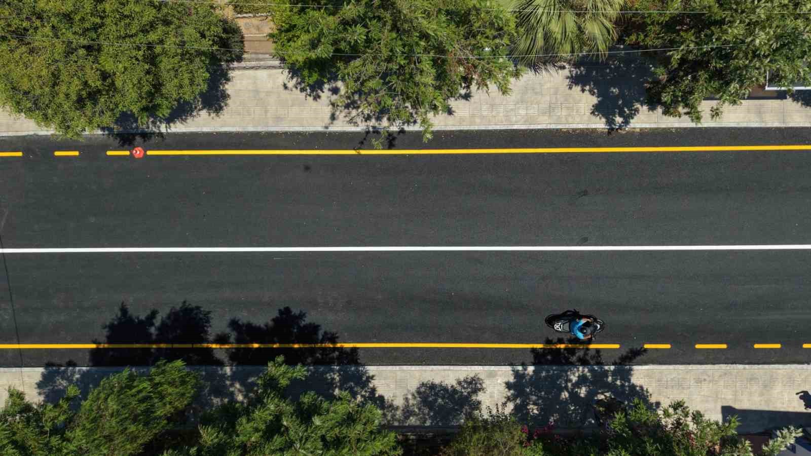 Bergamut Caddesi ile Derviş Görgün Caddesi’nde çalışmalar tamamlandı