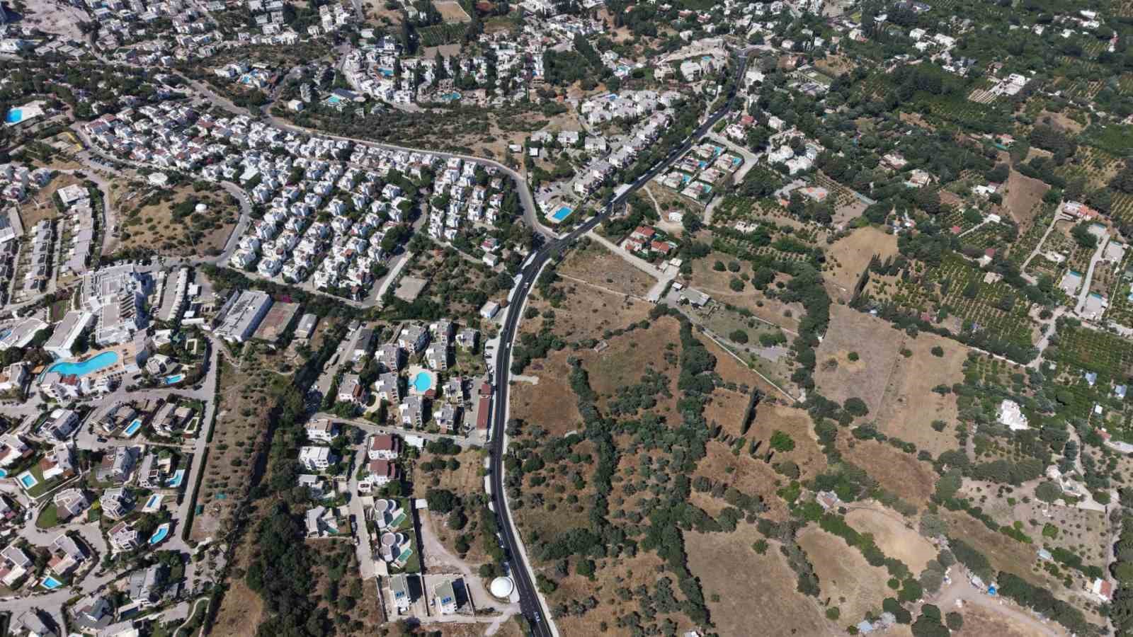 Bergamut Caddesi ile Derviş Görgün Caddesi’nde çalışmalar tamamlandı
