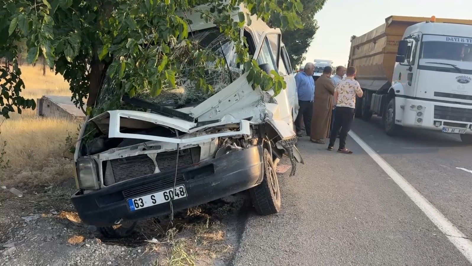 Şanlıurfa’da zincirleme trafik kazası: 4 yaralı
