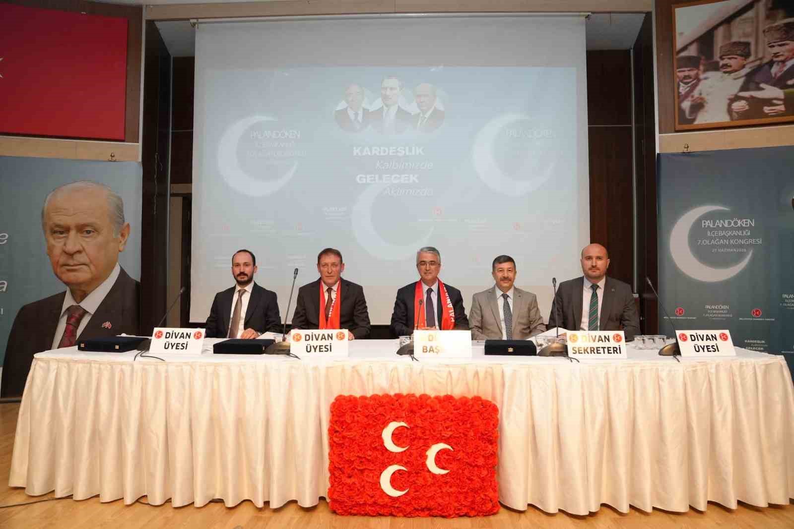 MHP Palandöken İlçe kongresi yapıldı