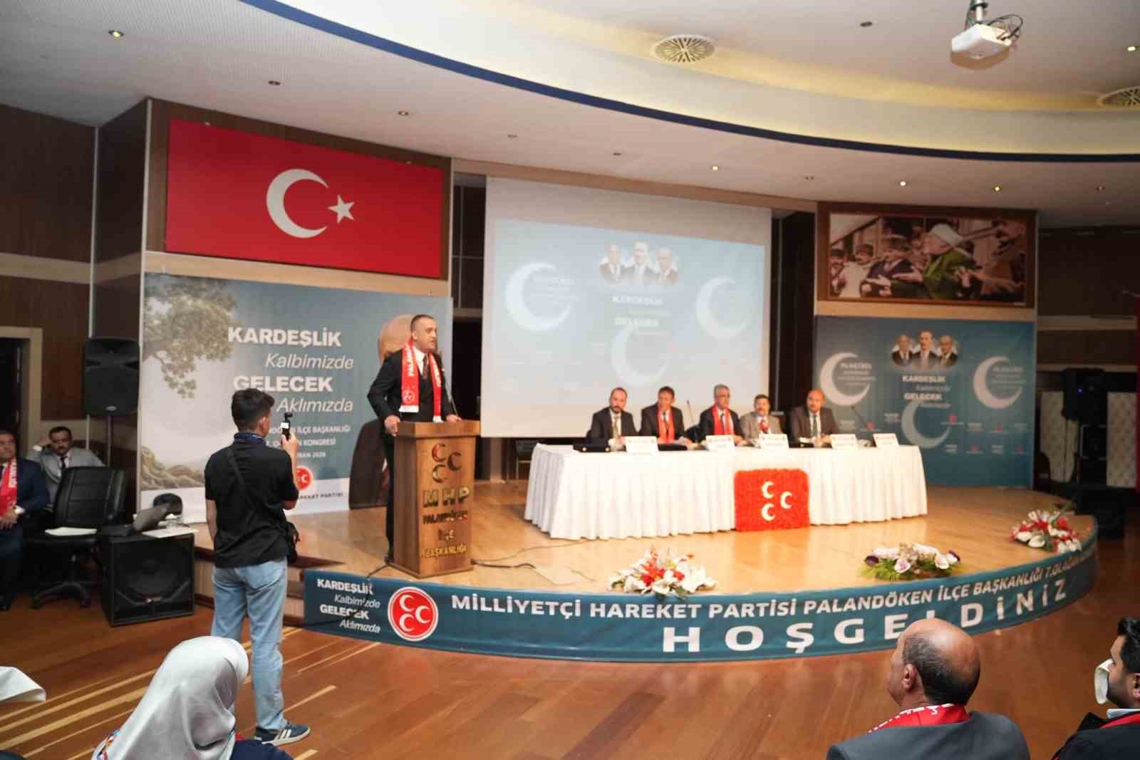 MHP Palandöken İlçe kongresi yapıldı