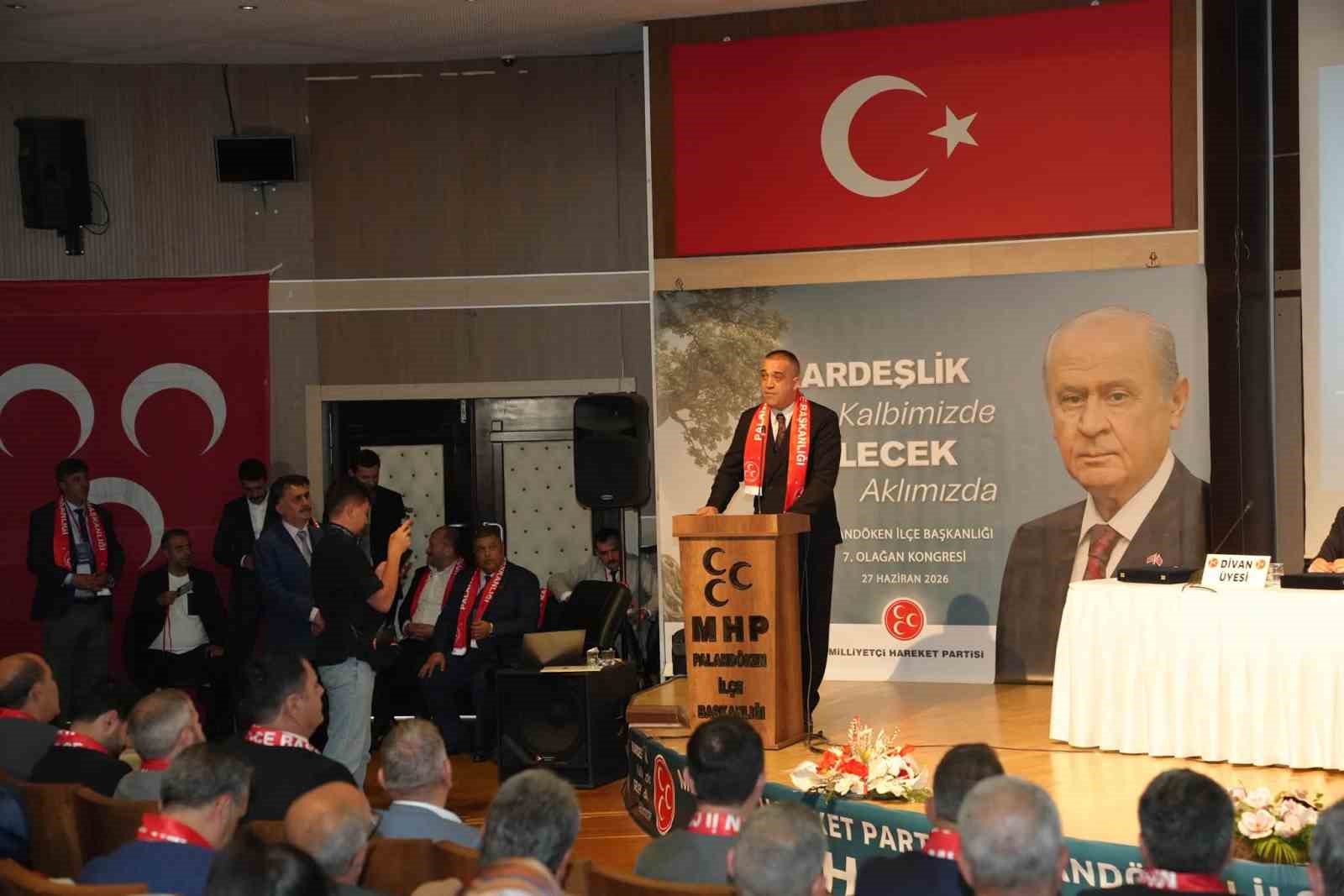 MHP Palandöken İlçe kongresi yapıldı