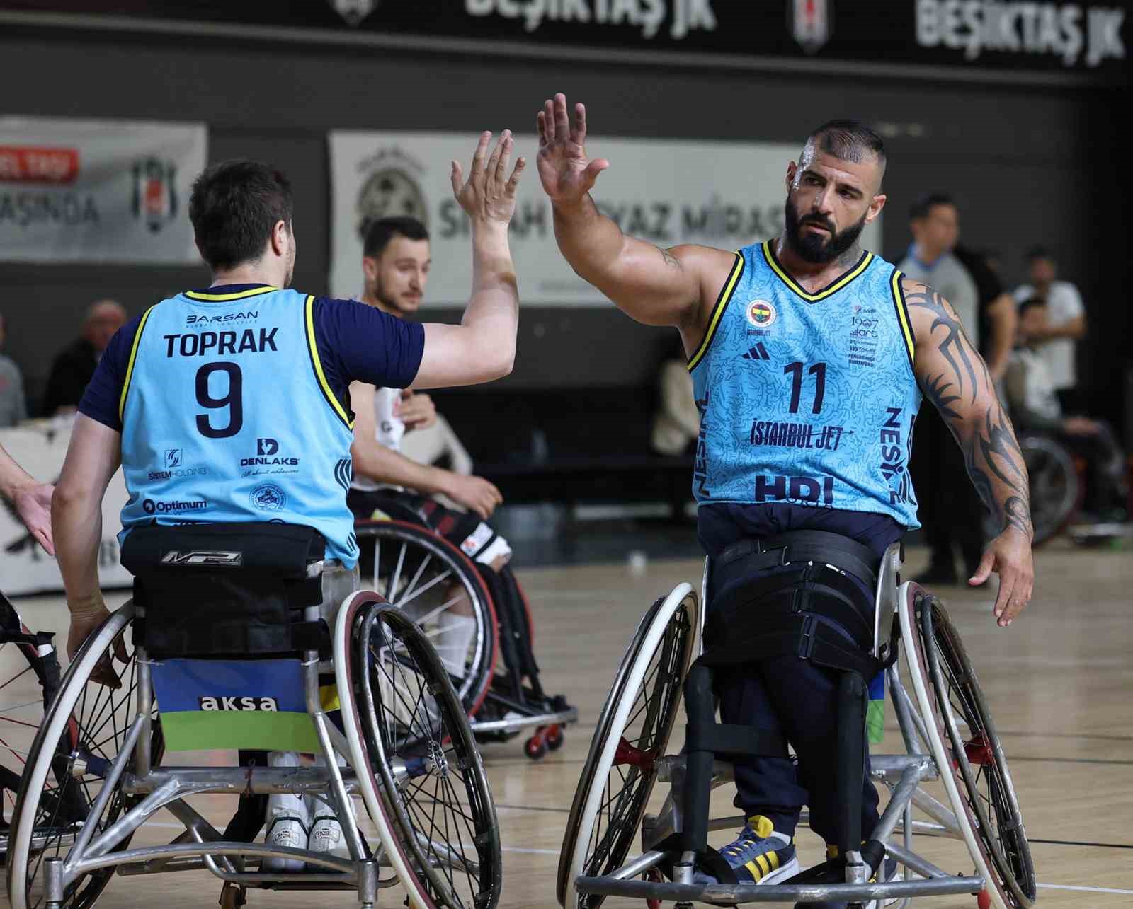 Tekerlekli Sandalye Basketbol Süper Ligi’nde şampiyon Fenerbahçe