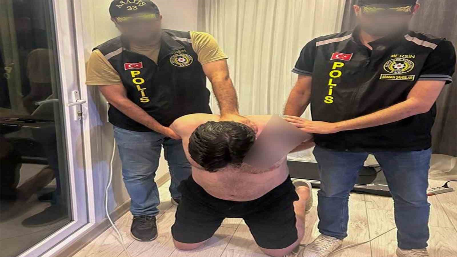 MİT tespit etti, kırmızı bültenle aranan uluslararası uyuşturucu kaçakçısı Mersin’de yakalandı