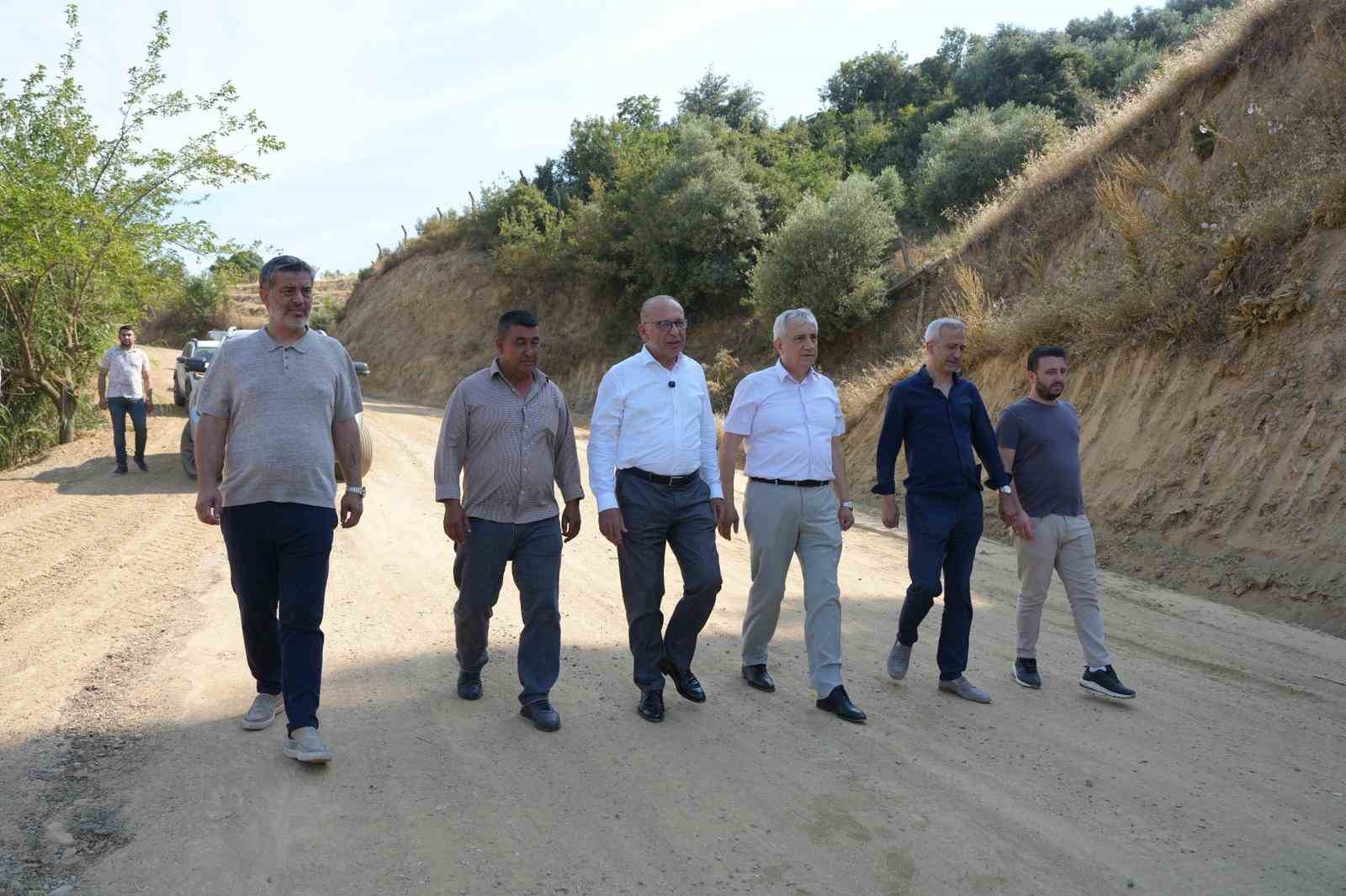 Turgutlu’da yol seferberliği