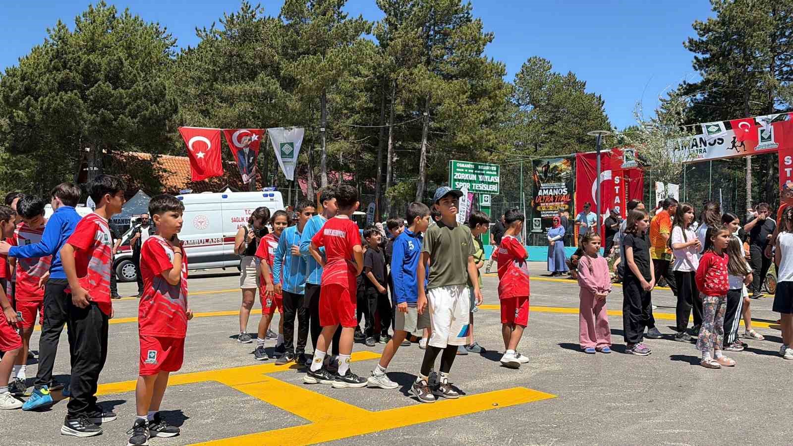 Amanos Ultra Trail çocuk koşusuyla başladı