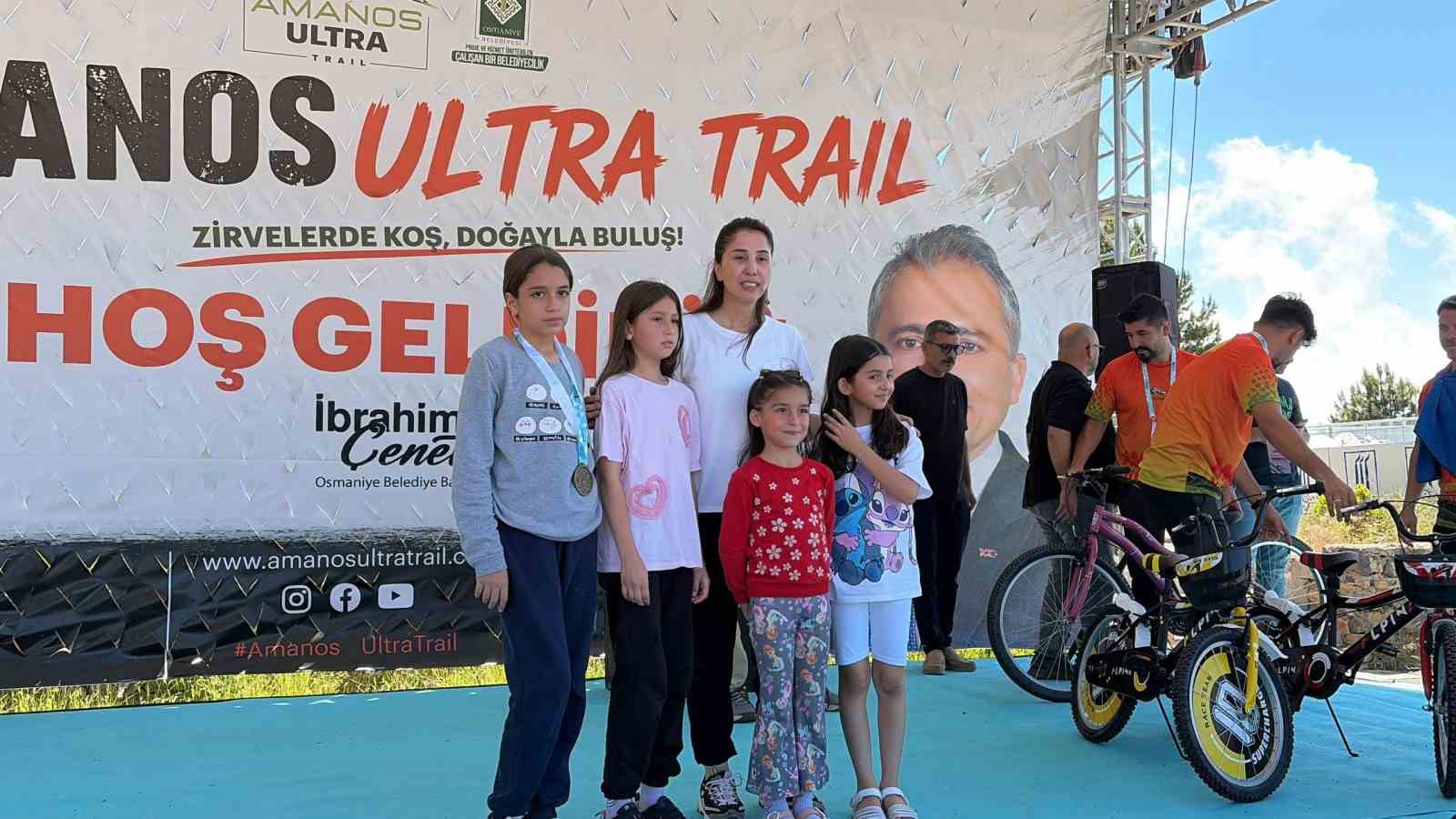 Amanos Ultra Trail çocuk koşusuyla başladı