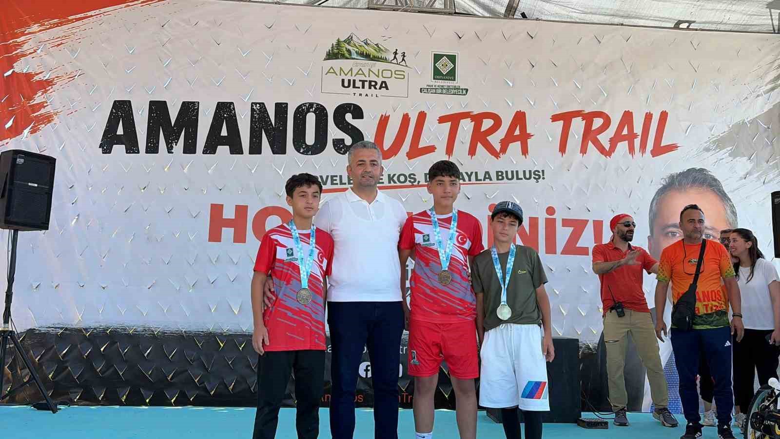 Amanos Ultra Trail çocuk koşusuyla başladı
