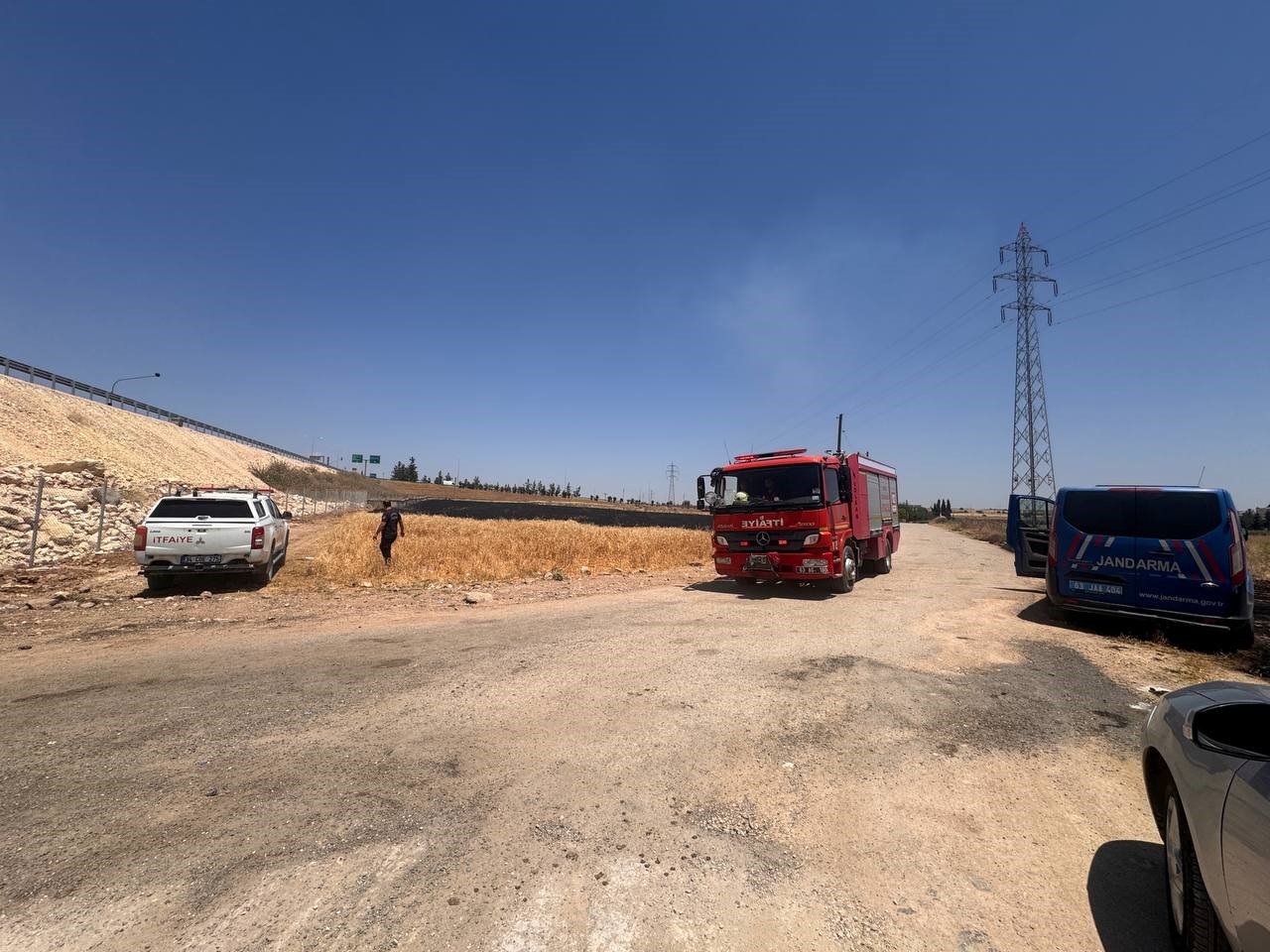 Şanlıurfa’da anız yangınlarına ilişkin 14 şüpheli gözaltına alındı