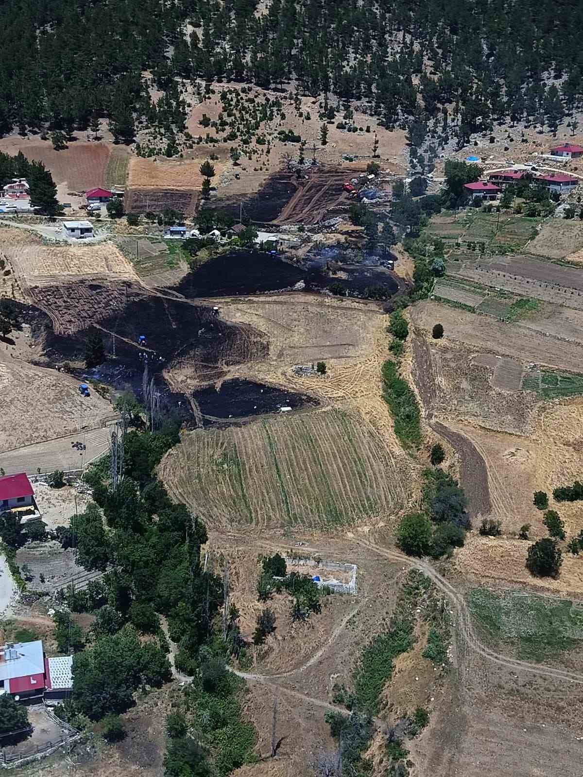 Kahramanmaraş’ta orman yangını kontrol altına alındı