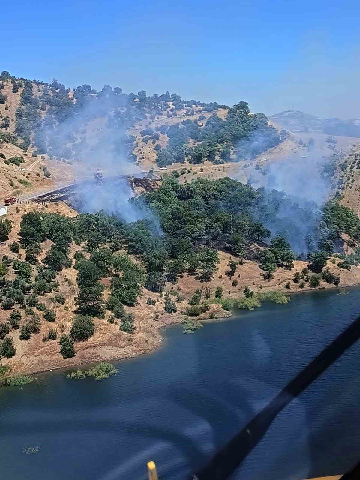 Kahramanmaraş’ta orman yangını kontrol altına alındı