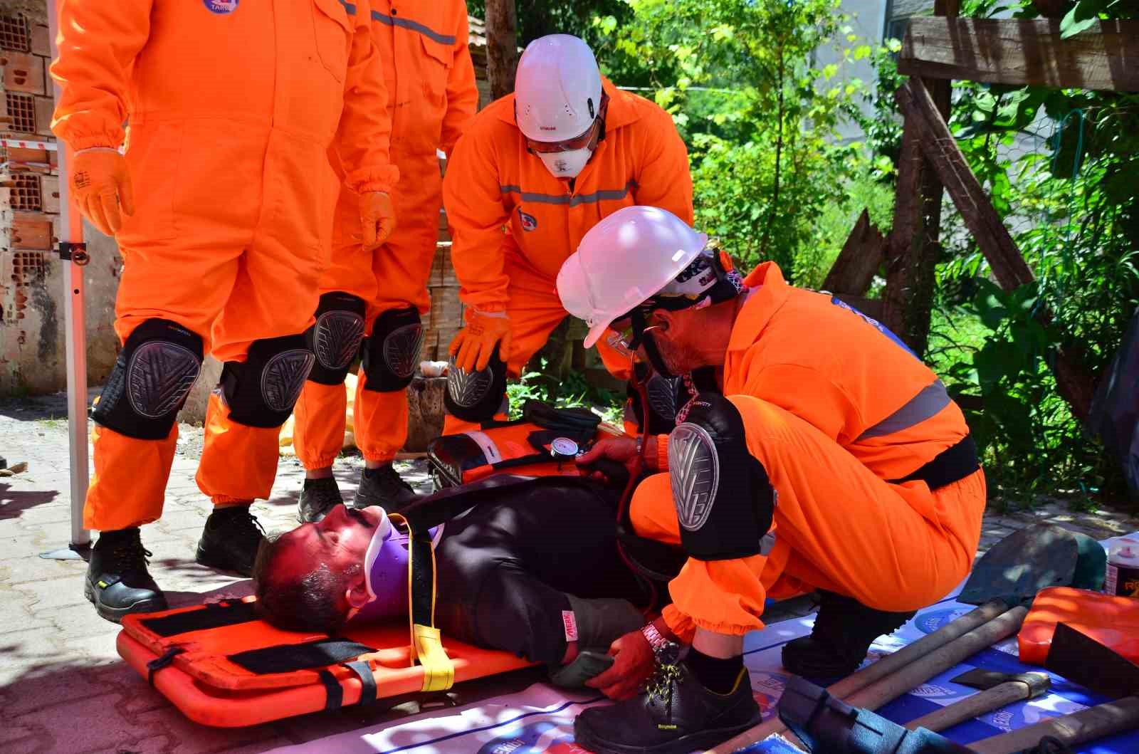 Samsun’da AFAD koordineli deprem tatbikatı