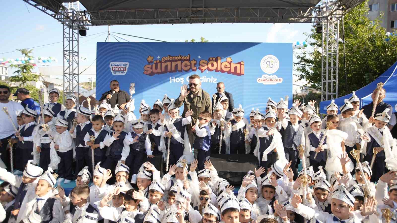 Arnavutköy’de 924 çocuk sünnet heyecanı yaşadı