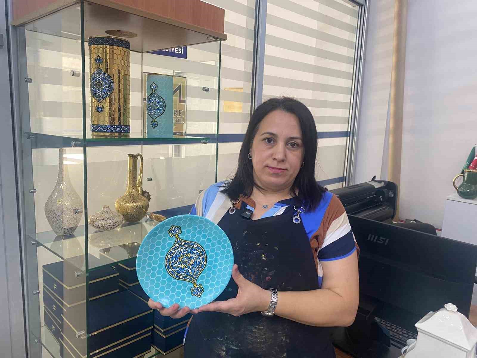 Bursa’nın Tarihi mekanları cam süsleme sanatıyla cam ürünlerde buluşuyor