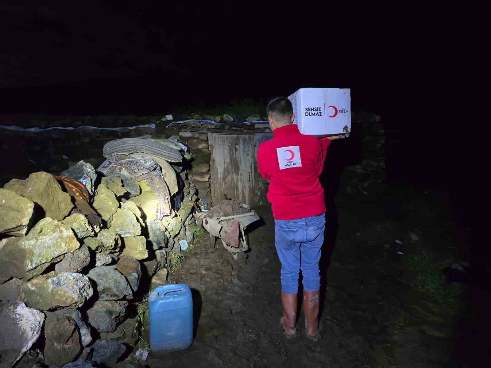 Diyadin’de sel mağdurlarına destek seferberliği