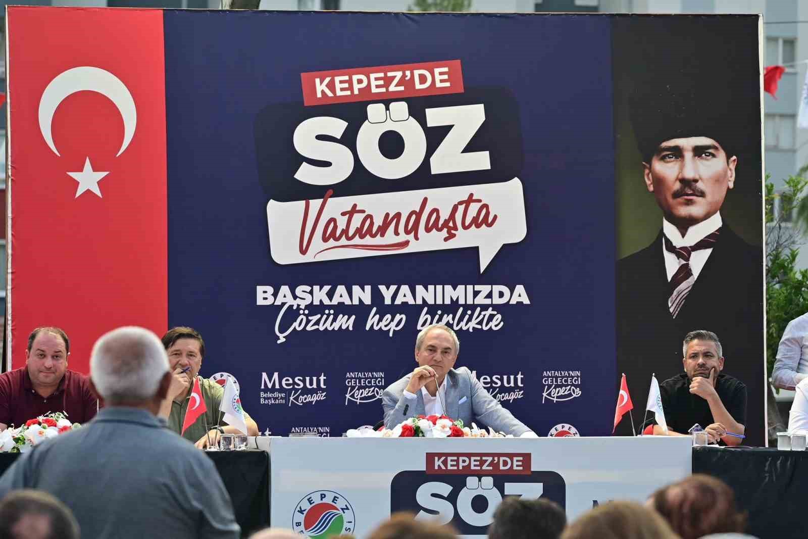 Kepez’de "Söz Vatandaşta" buluşmasının ikincisi düzenlendi