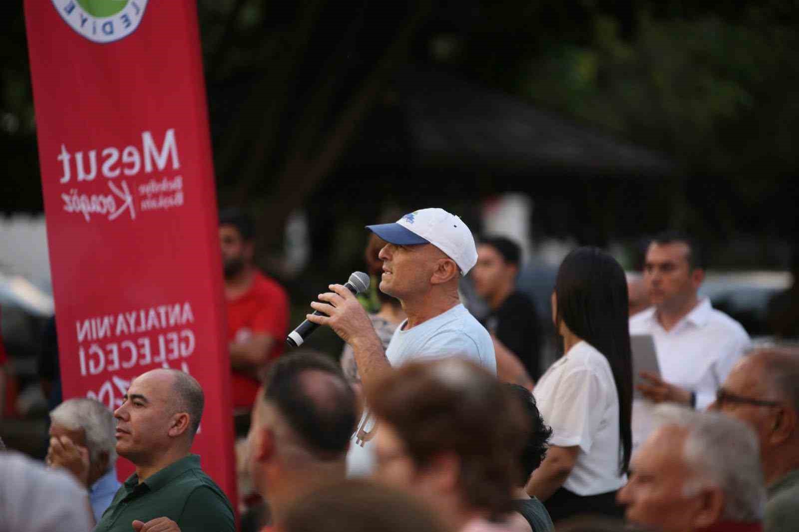 Kepez’de "Söz Vatandaşta" buluşmasının ikincisi düzenlendi