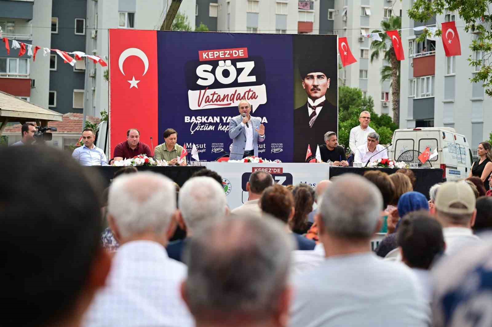 Kepez’de "Söz Vatandaşta" buluşmasının ikincisi düzenlendi