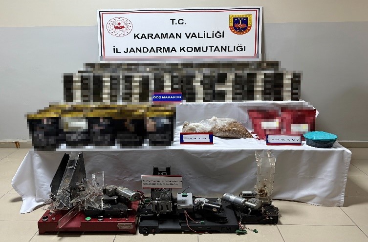 Karaman’da tarihi eser ele geçirildi: 7 tutuklama