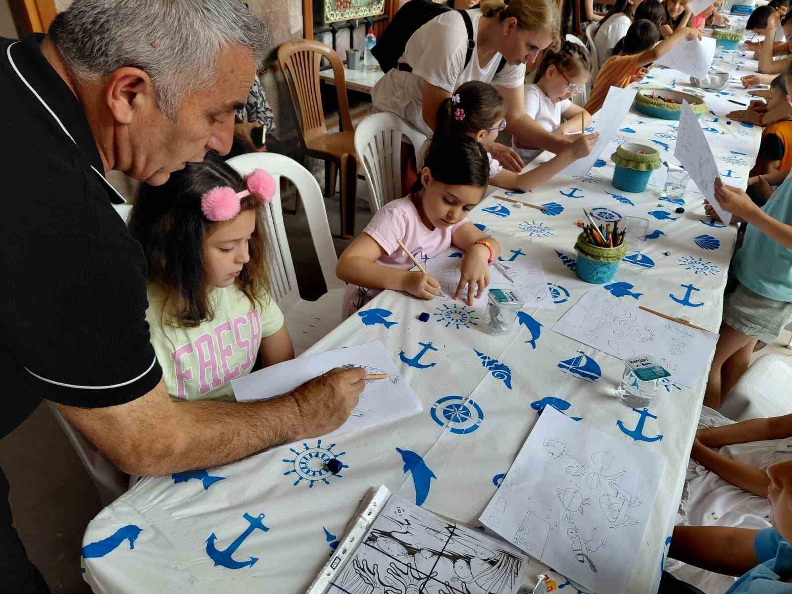 Tarihi Kurşunlu Han’da sanatın izinde yeni yetenekler yetişiyor