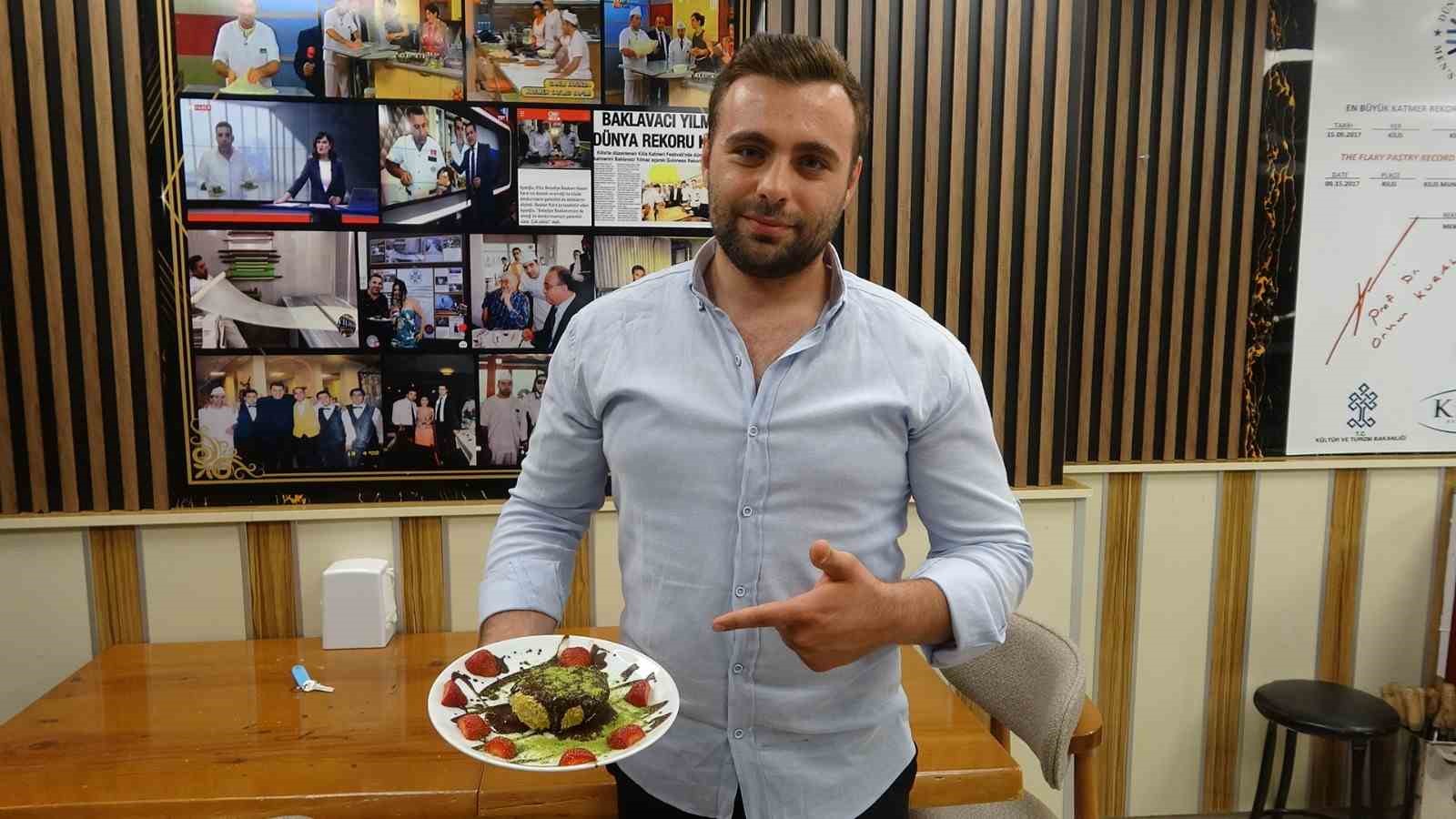 Kilisli genç ustadan patentli közde dondurma