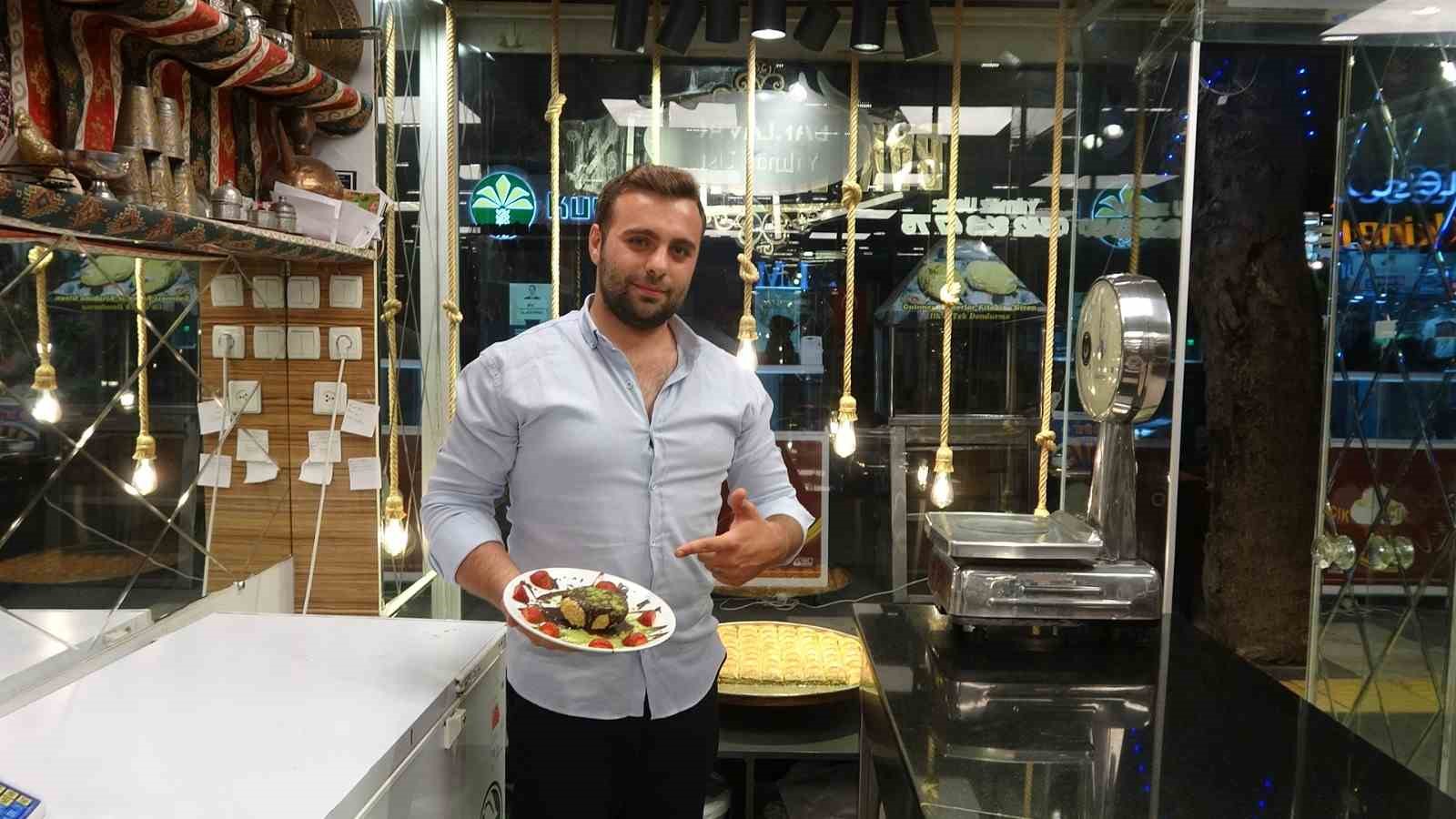 Kilisli genç ustadan patentli közde dondurma