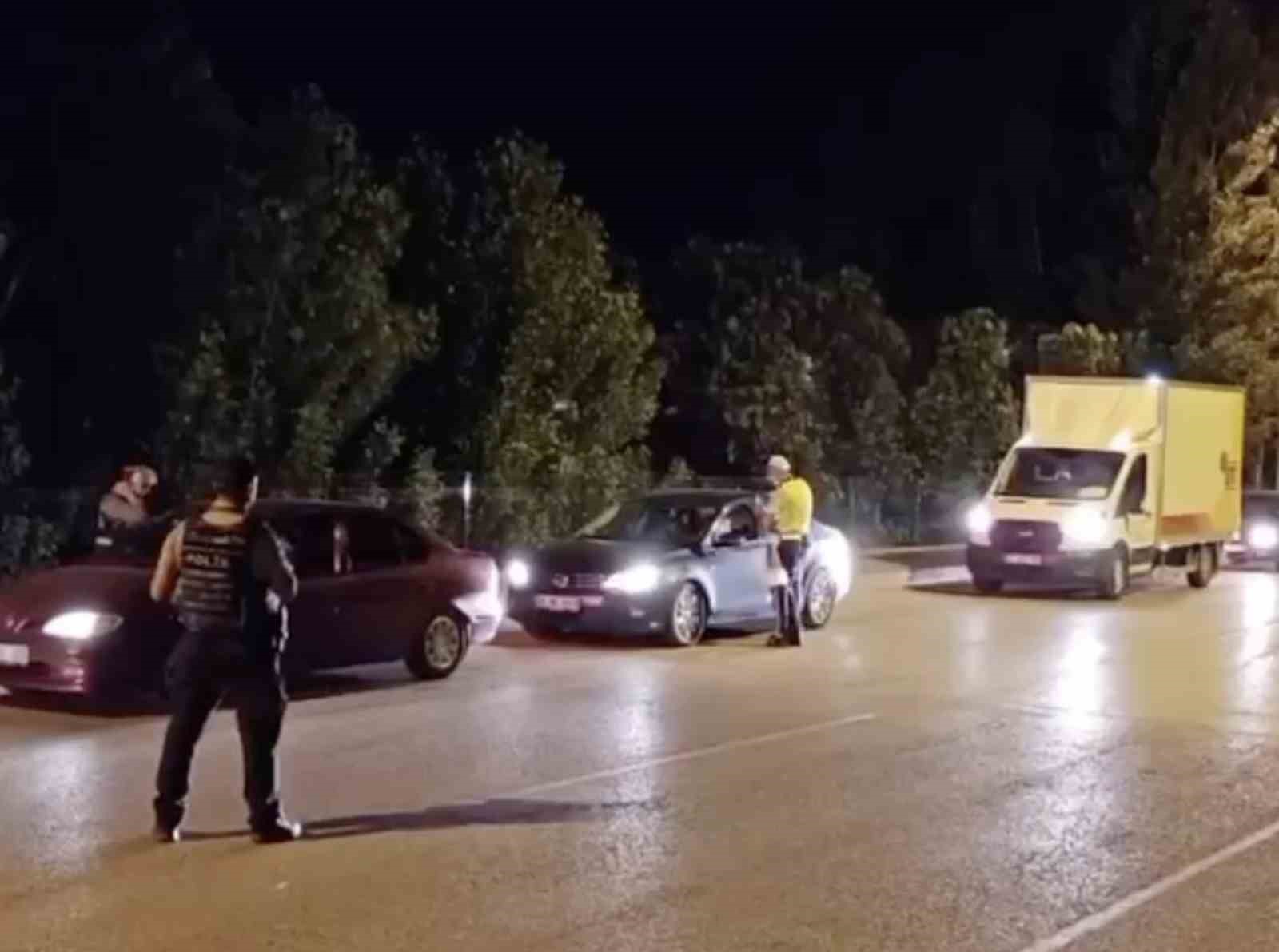 Kastamonu’da huzur uygulaması: 7 araca işlem yapıldı