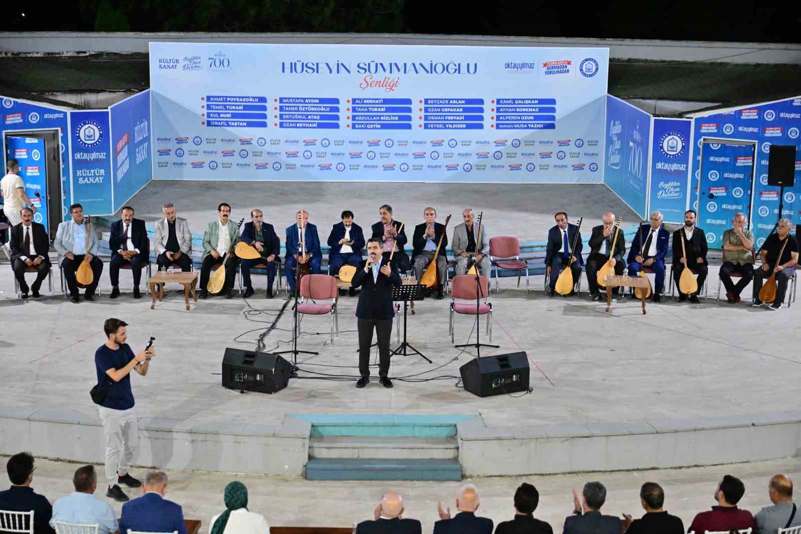 Yıldırım’dan Aşık Hüseyin Sümmanioğlu’na vefa