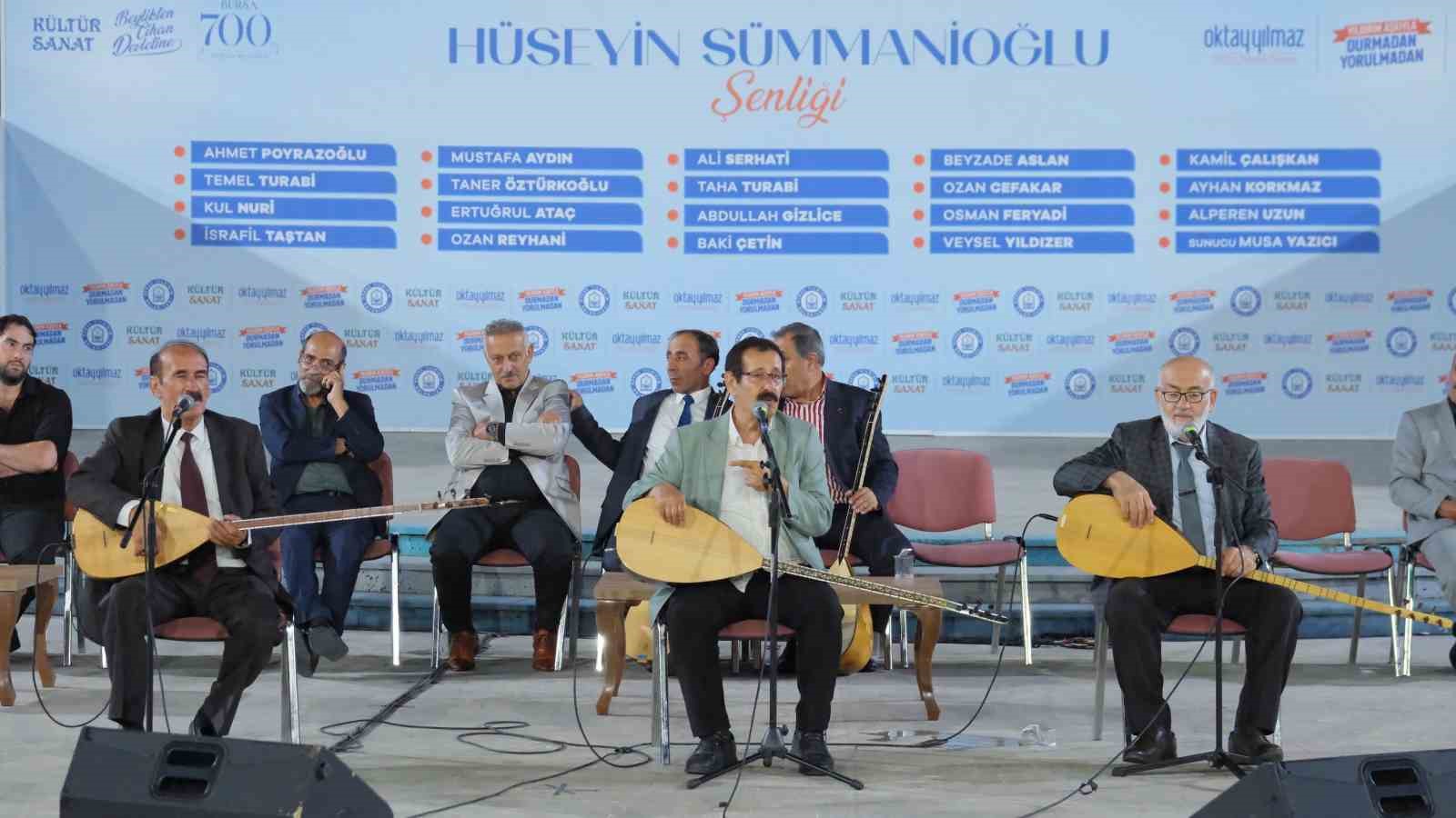 Yıldırım’dan Aşık Hüseyin Sümmanioğlu’na vefa