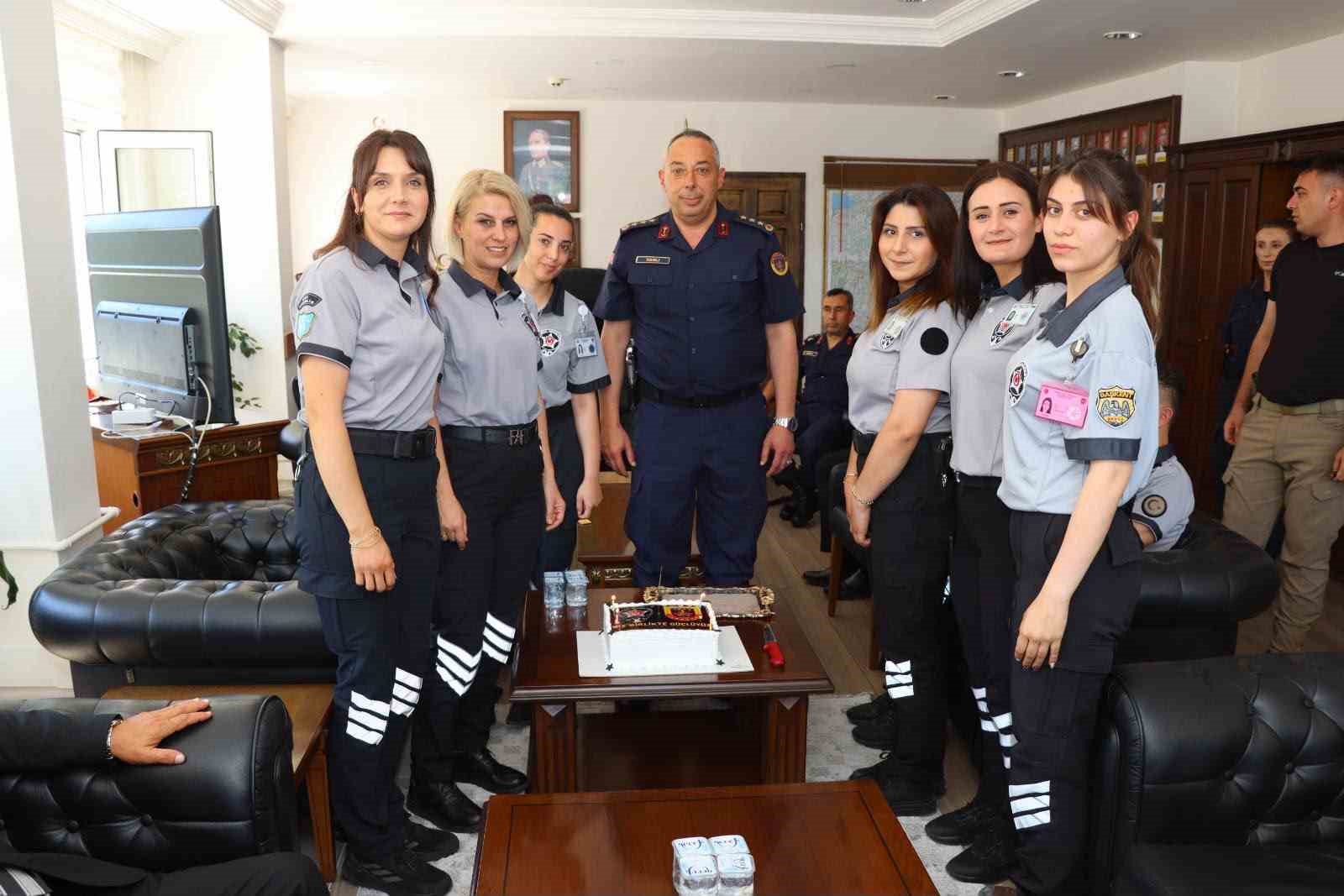 İl Jandarma Komutanı Vanlı, özel güvenlik görevlilerini ağırladı