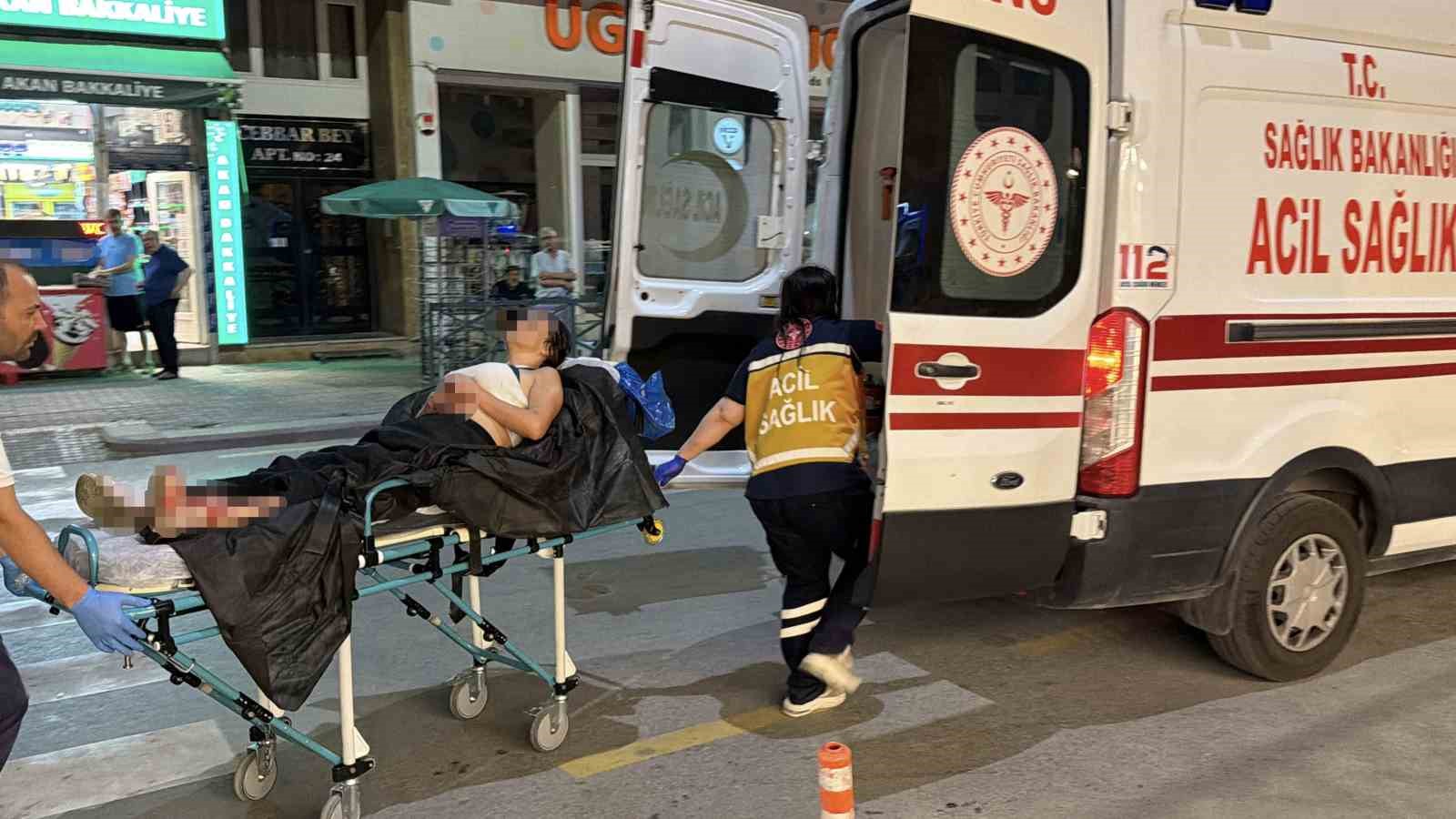 Eskişehir’de parkta alkol alan şahıslar arasında kavga