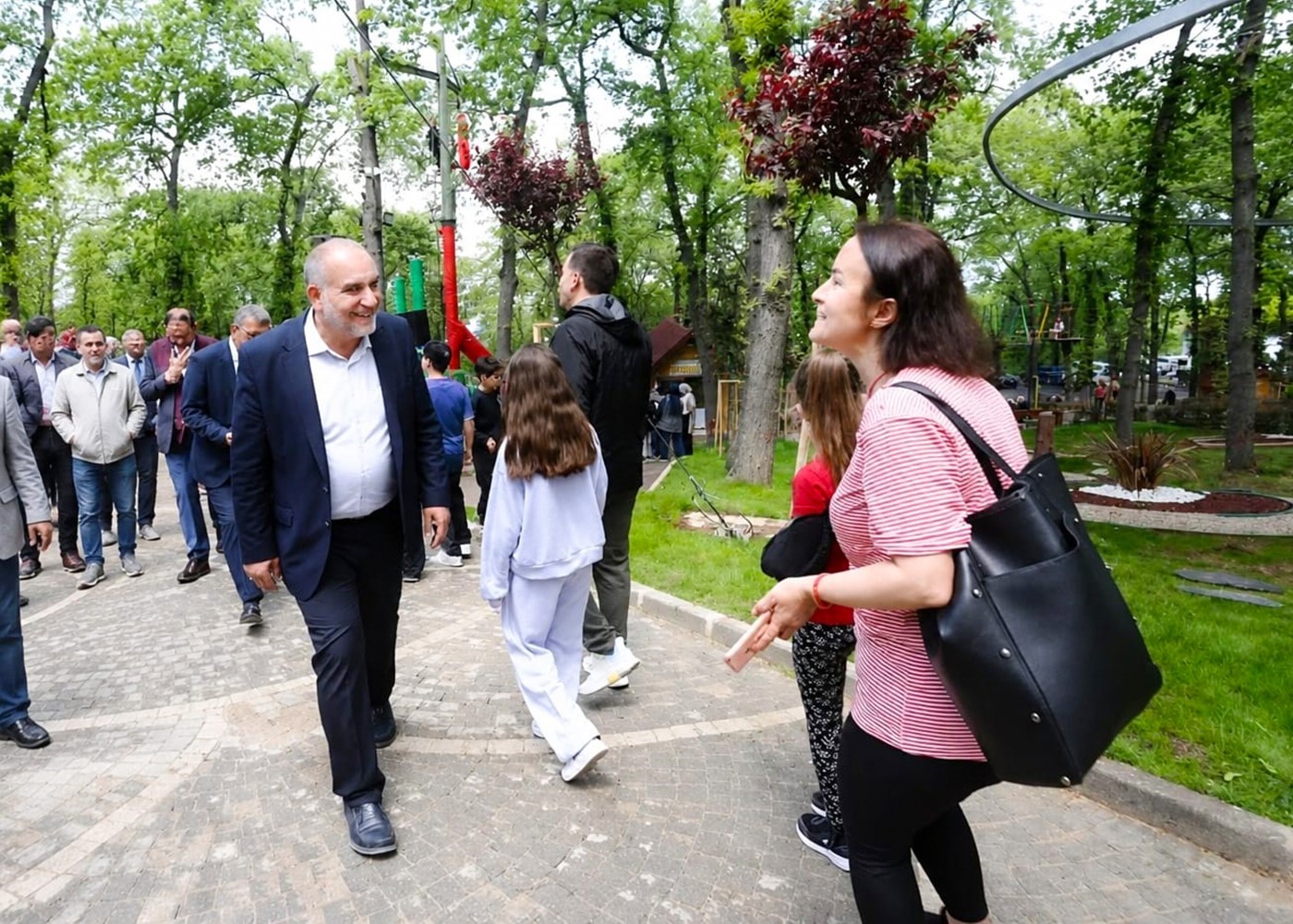 Canik Macera Parkına yoğun ilgi: 100 binden fazla kişi ziyaret etti