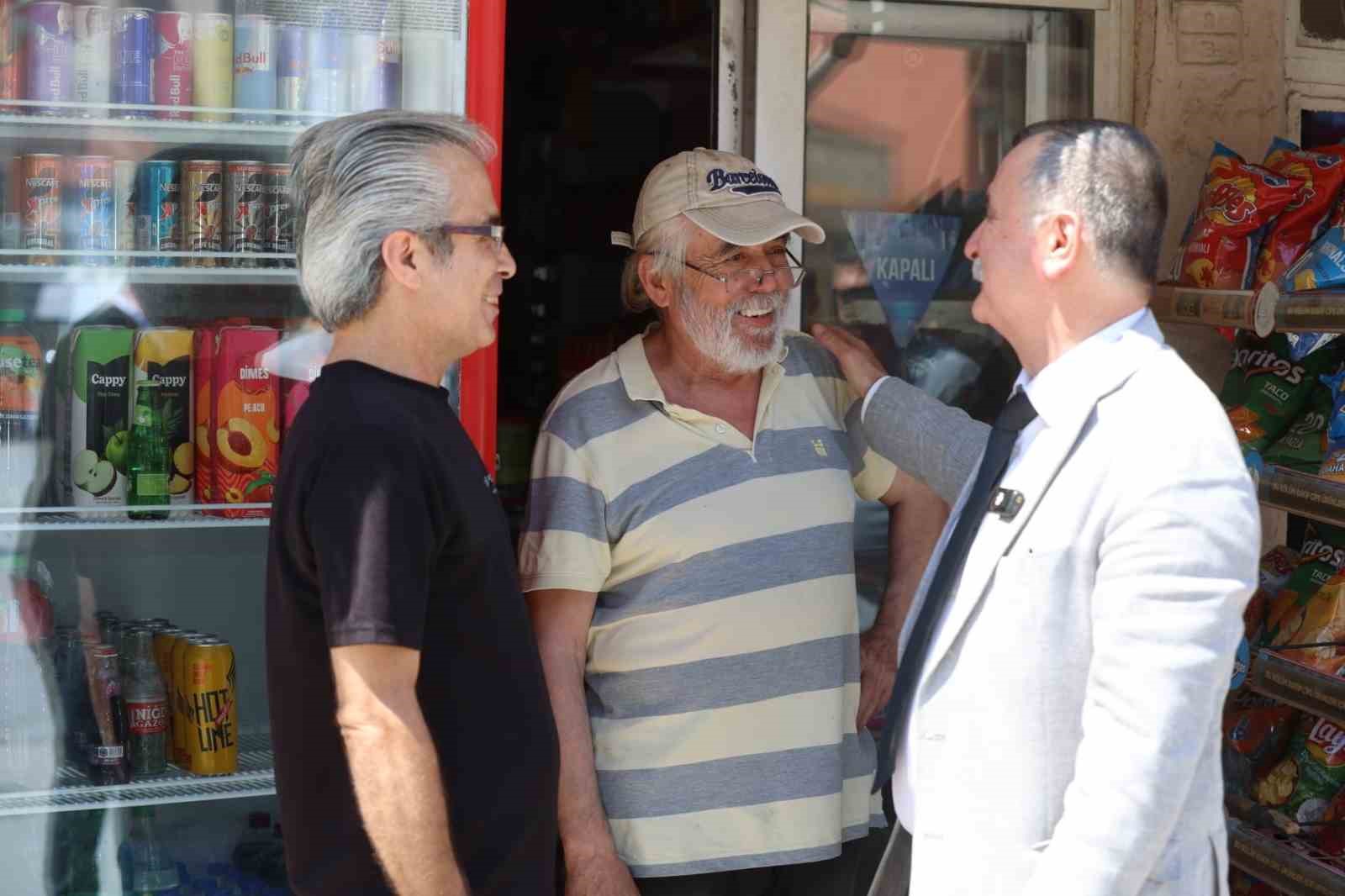 Başkan Balaban Muradiye esnafının sorunlarını yerinde dinledi