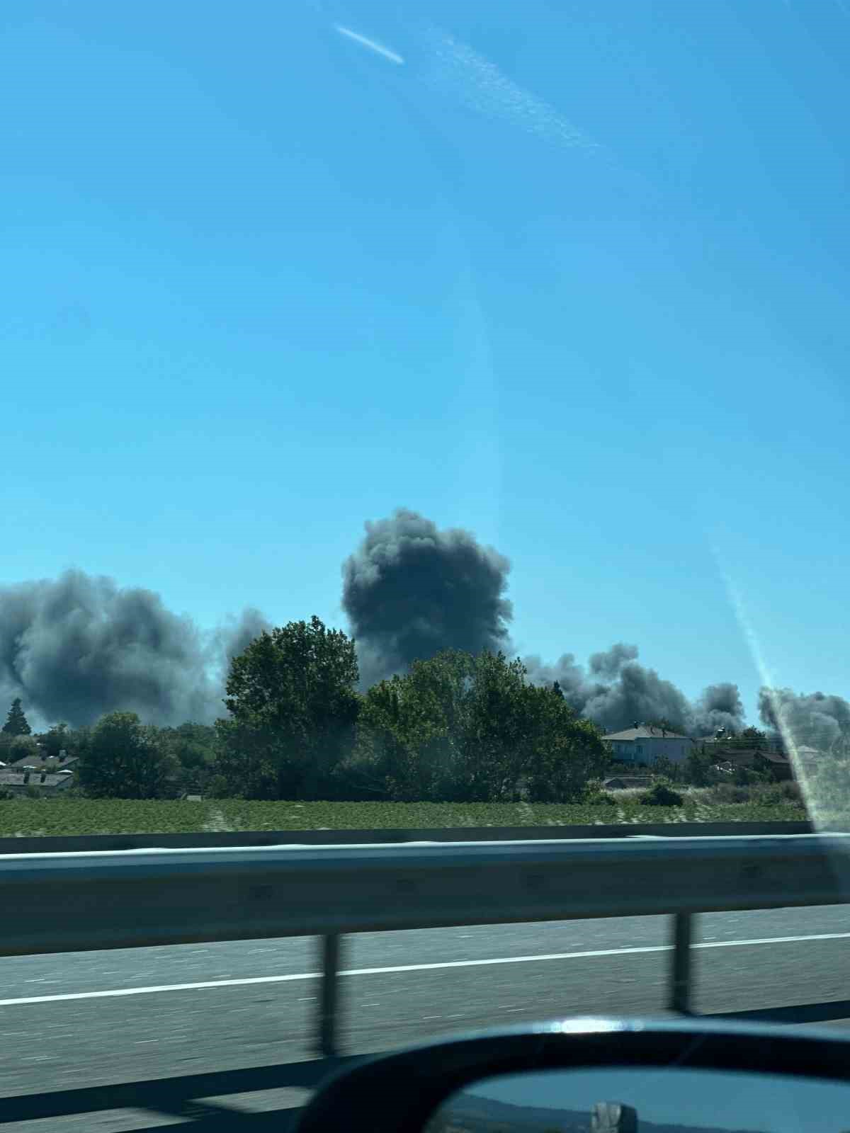 Edirne’de iş yerinde korkutan yangın