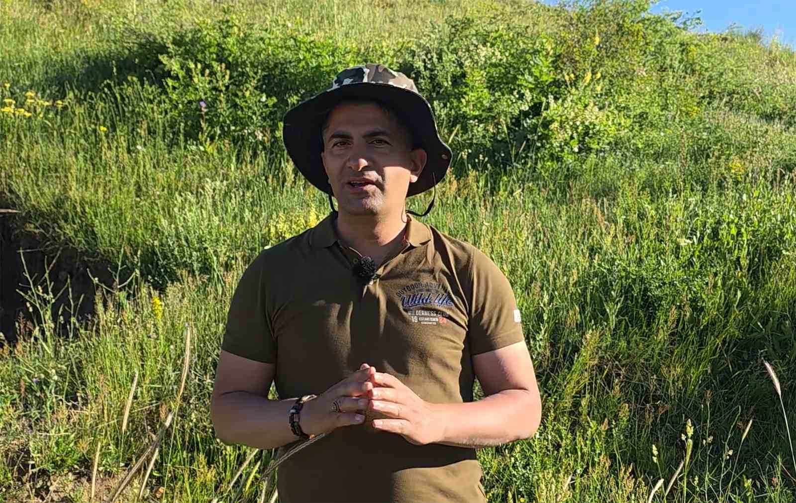 Bitlis’te gün batımı kuşların muhteşem dansına sahne oldu