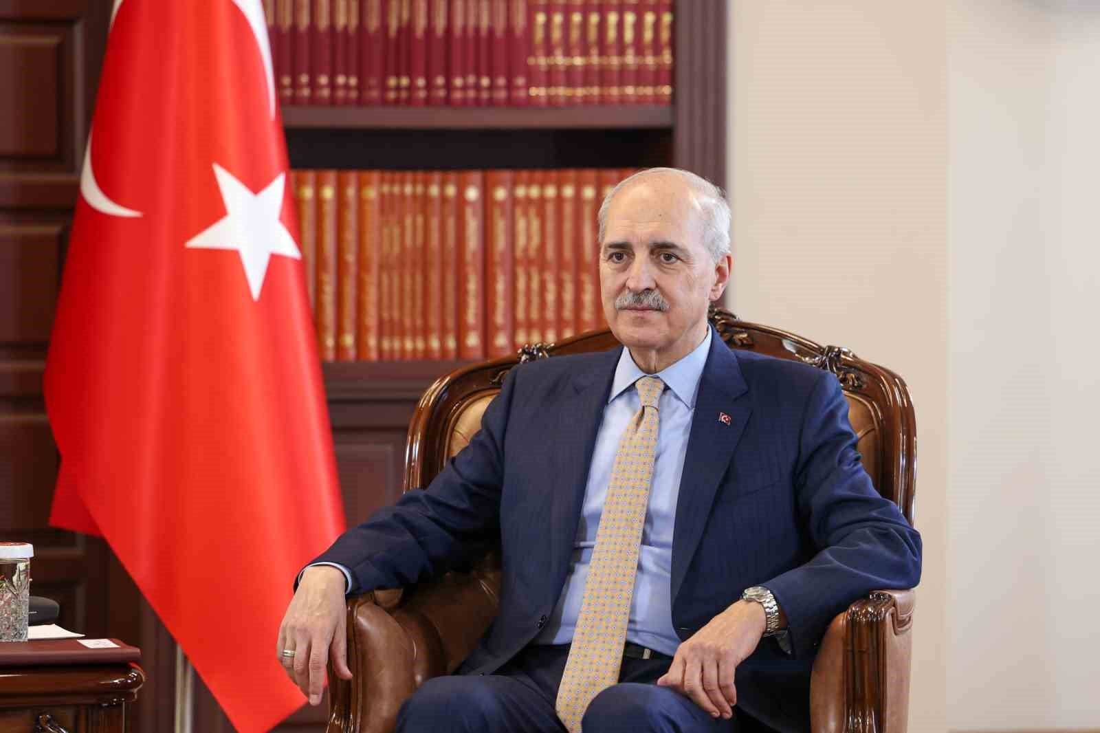 TBMM Başkanı Kurtulmuş, Bulgaristan Ulusal Meclisi Başkanı Dotsova ile görüştü