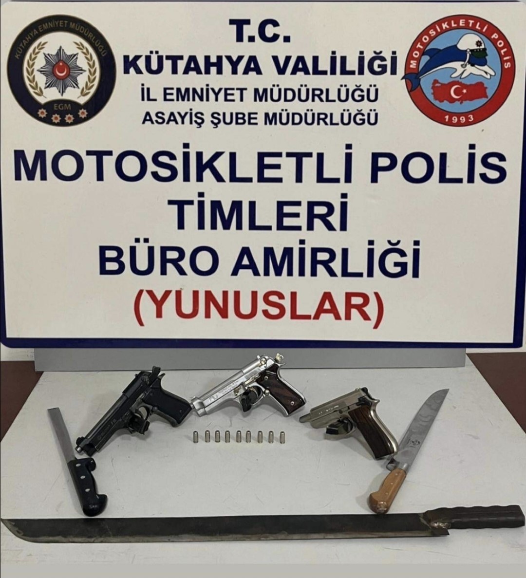 Kütahya’da asayiş uygulamaları