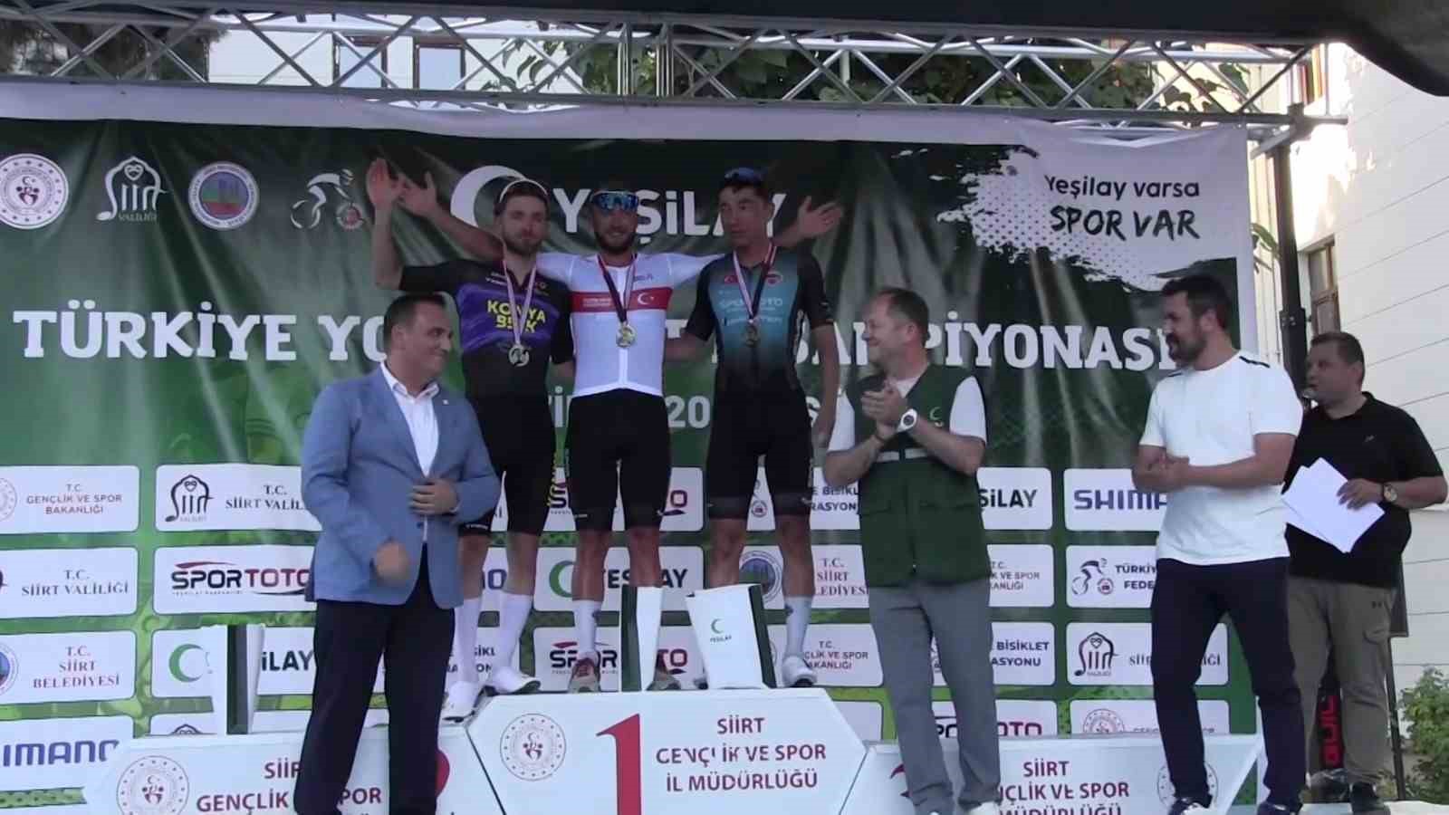 Siirt’te Yeşilay Türkiye Yol Bisikleti Şampiyonası sona erdi