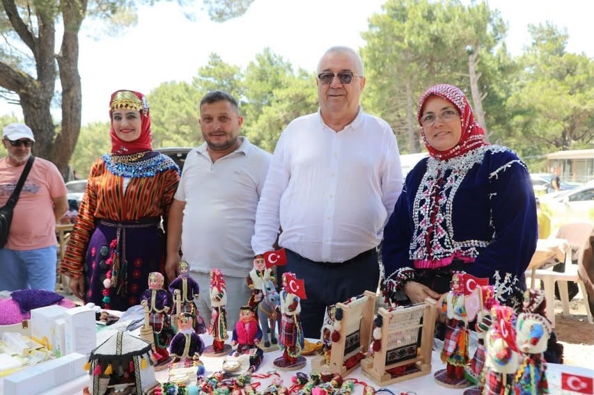 Kazdağı eteklerinde Karadeniz rüzgarı