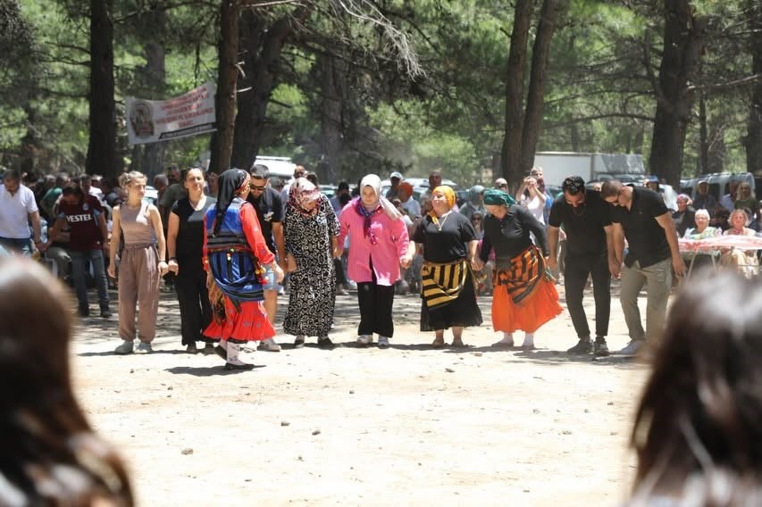 Kazdağı eteklerinde Karadeniz rüzgarı