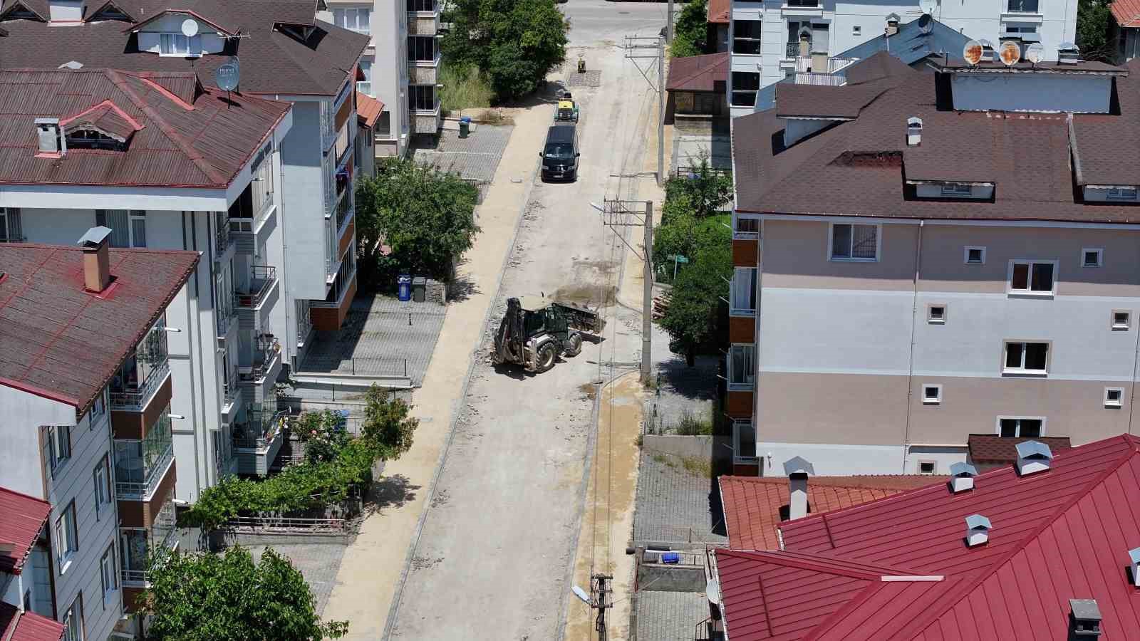 Bolu Belediyesi’nden hafta sonu mesaisi