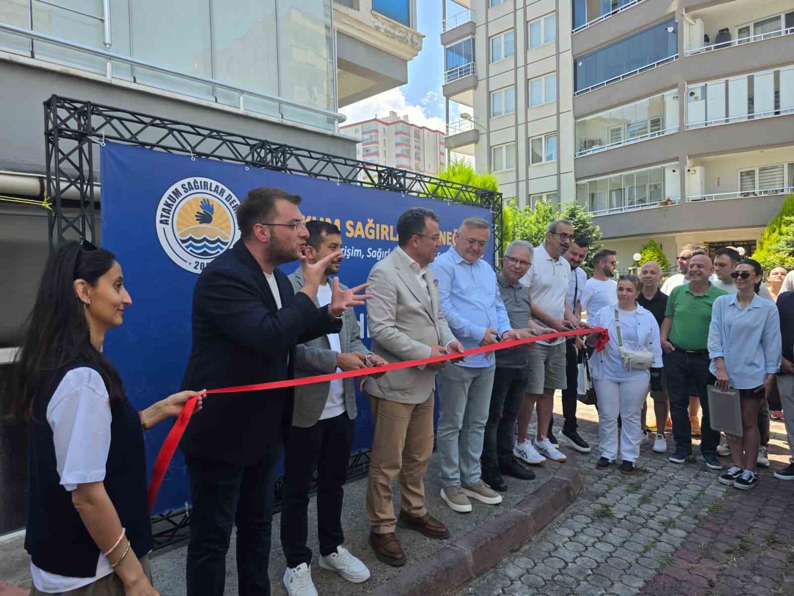 Atakum Sağırlar Derneği açıldı