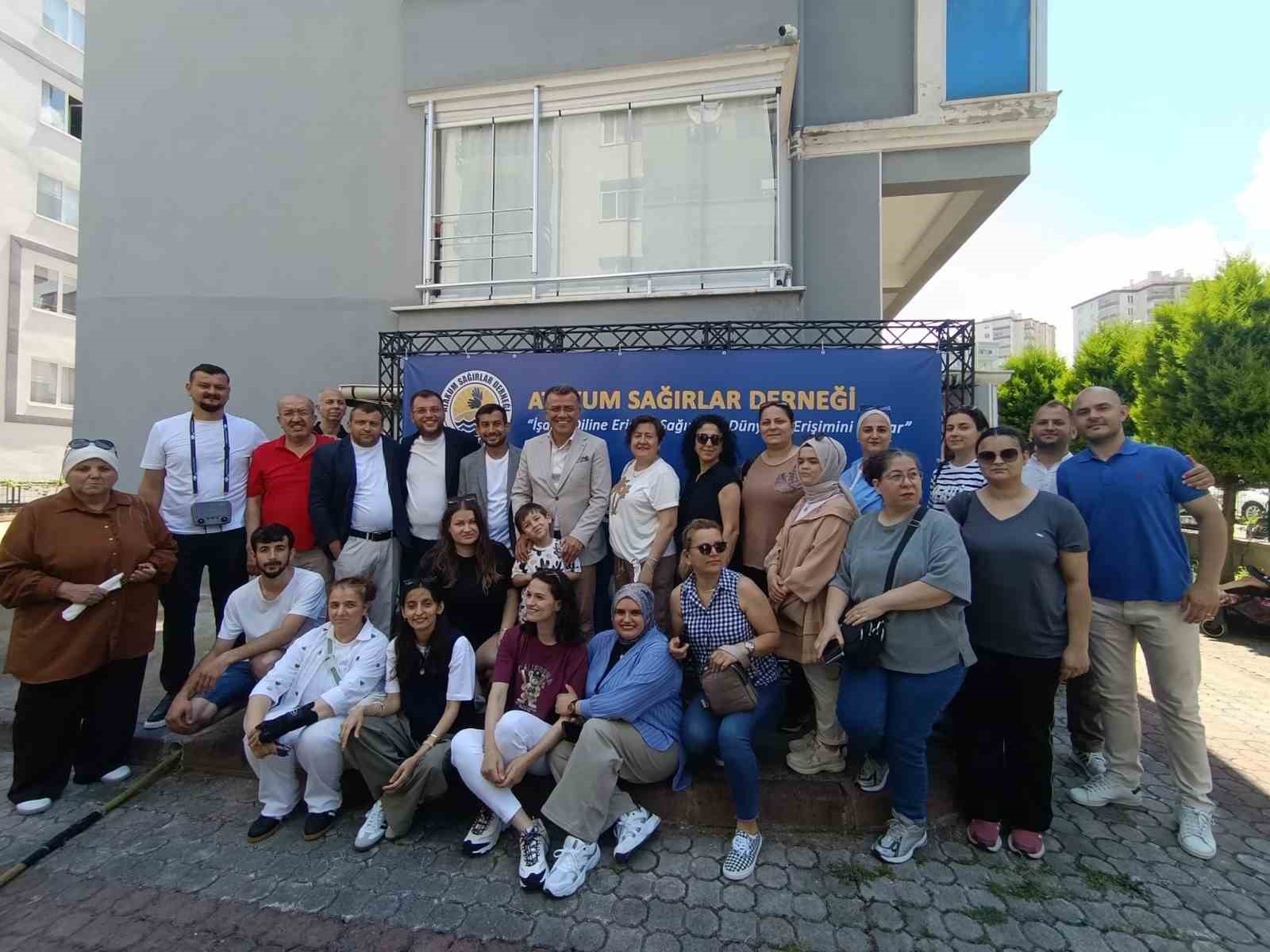 Atakum Sağırlar Derneği açıldı