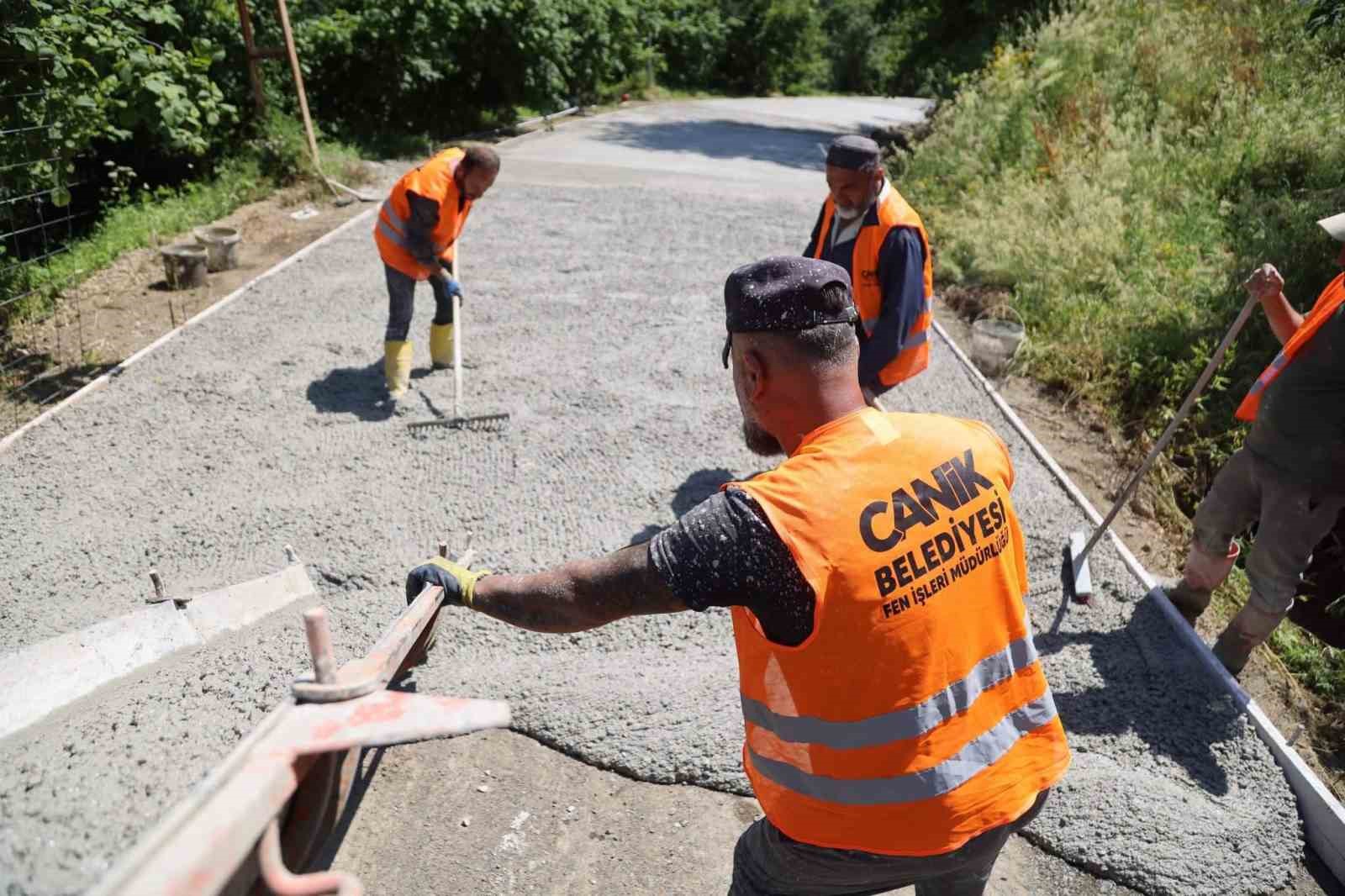 Canik’te ulaşım ağları genişliyor