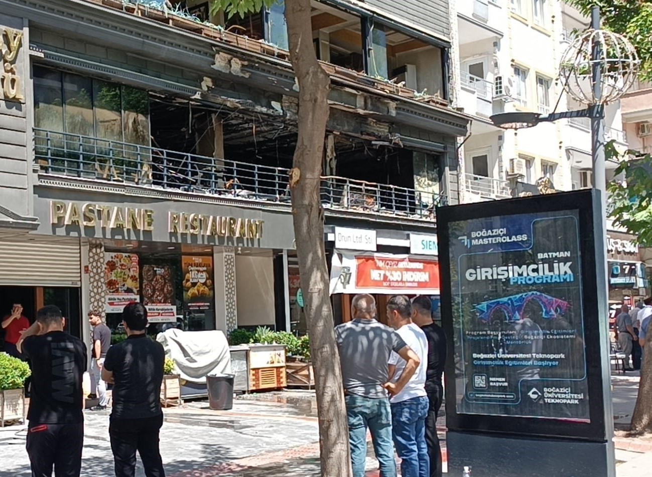 Batman’da pastanede çıkan yangın söndürüldü