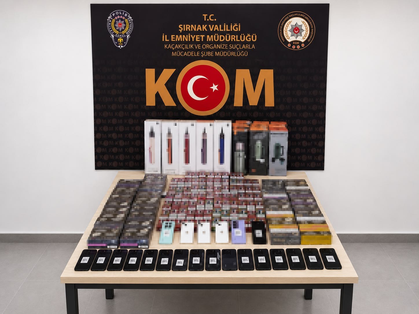 Şırnak’ta asayiş, narkotik ve kaçakçılık operasyonu: 1 tutuklama