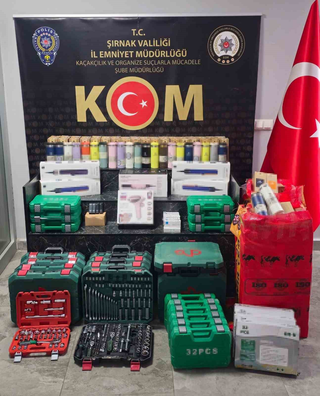Şırnak’ta asayiş, narkotik ve kaçakçılık operasyonu: 1 tutuklama