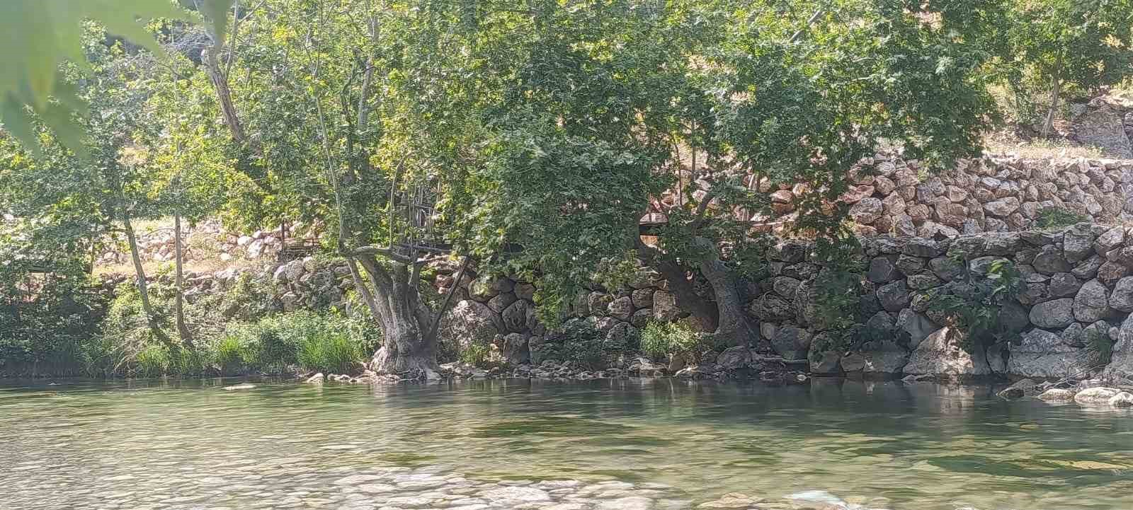 Karasu Vadisi, doğası ve buz gibi sularıyla insanları hayran bırakıyor