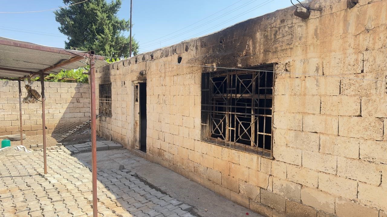 Şanlıurfa’da bir ayda 2 defa yanan evin sırrı çözülemiyor
